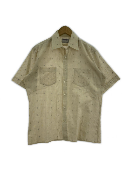 OLD・VINTAGE 半袖シャツ MONTGOMERY WARD 70s (M)
