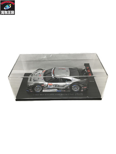 EBBRO 1/18 S Road MOLA GT-R SUPER GT500 2014 Rd.2 Fuji #46