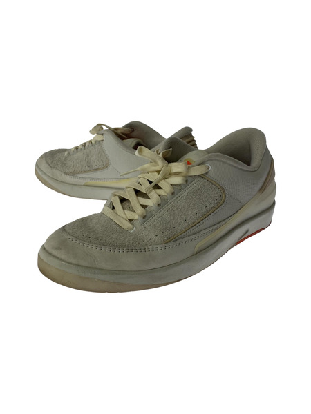 NIKE×SHELFLIFE AIR JORDAN 2 LOW WHT (26cm)DV7128-110[値下]