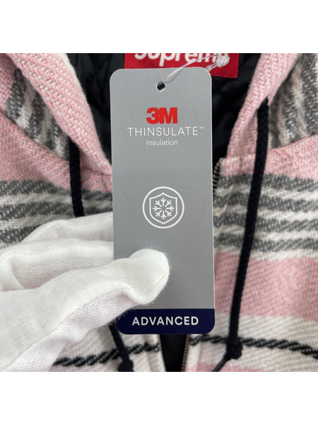 Supreme ブルゾン・ジャンパー 25ss Woven Stripe Hooded Jacket ピンク