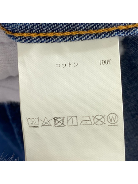 デニムジャケット currentage ノーカラー（1）