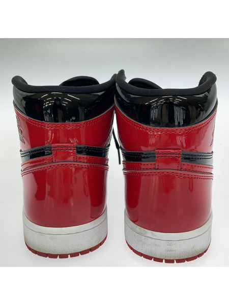 NIKE Air Jordan 1 High OG Patent Bred /555088-063