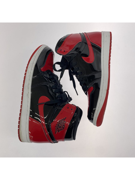 NIKE Air Jordan 1 High OG Patent Bred /555088-063