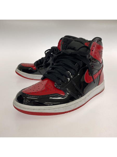 NIKE Air Jordan 1 High OG Patent Bred /555088-063