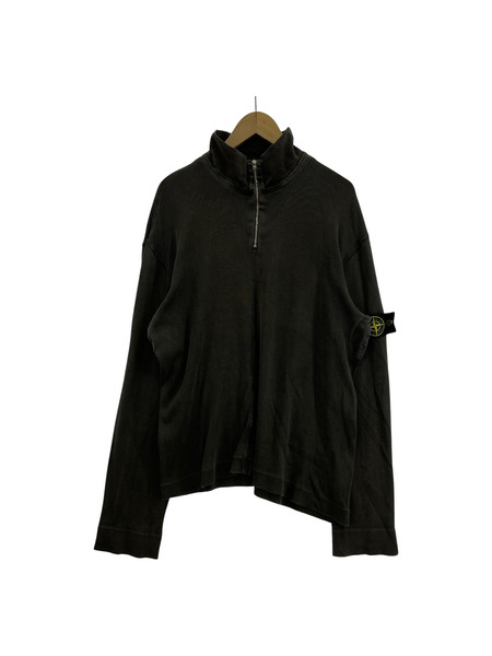 STONE ISLAND 05SS クウォータージップカットソー L チャコール