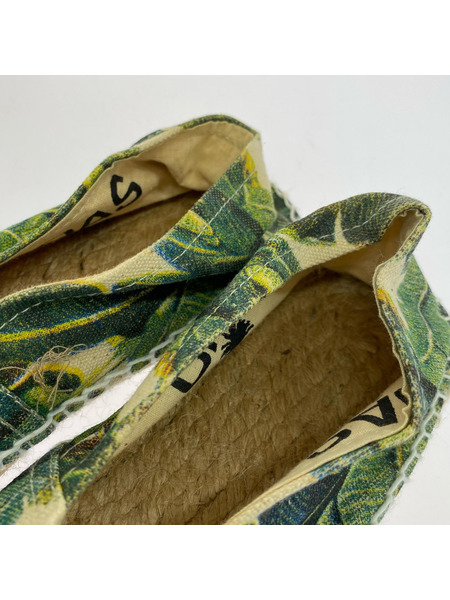 シューズ OAS company/エスパドリーユ/ボタニカル柄