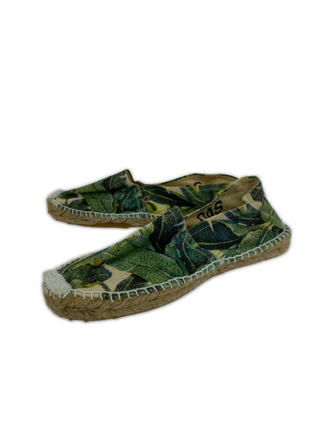 シューズ OAS company/エスパドリーユ/ボタニカル柄