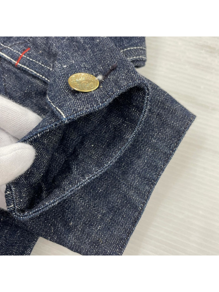 デニムジャケット WEST RIDE ENGINEER WW2 COVERALL DENIM 38