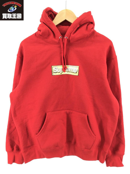 Supreme 22SS Bling Box Logo hooded Sweatshirt S 赤[値下]｜商品番号 ...