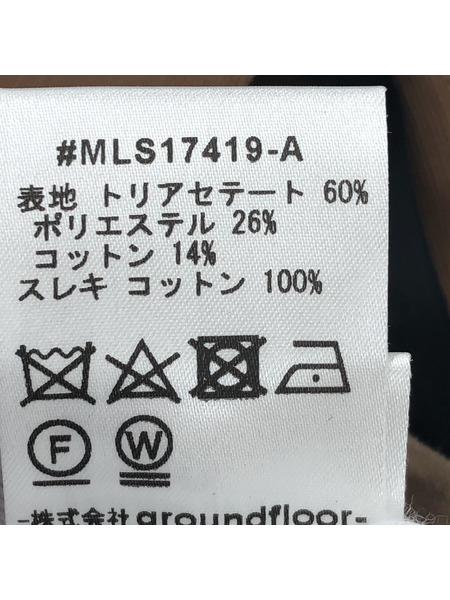 muller of yoshiokubo フレアワイドスラックス ブラウン[値下]