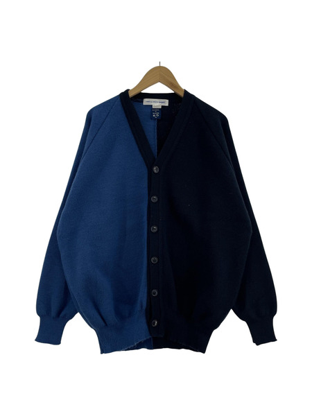 COMME des GARCONS 21AW oversize cardigan L ブルー