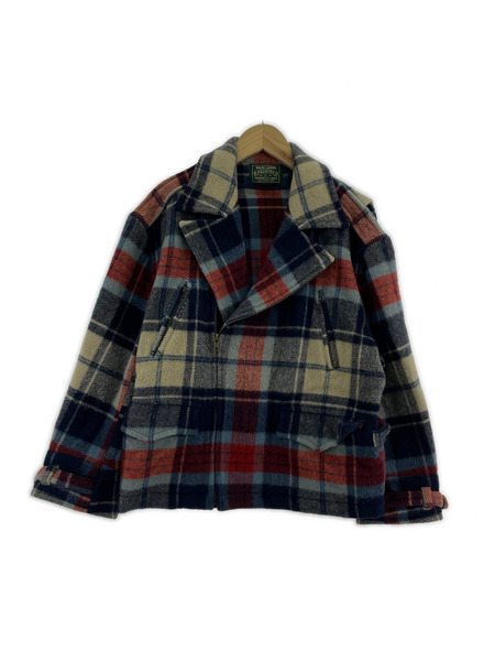 POLO RALPH LAUREN ジャケット COUNTRY チェックウールライダース (-)