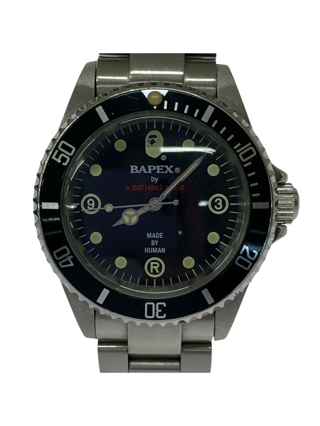 A BATHING APE メンズ時計 BAPEX サルマリーナ