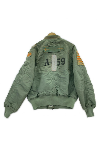 ALPHA ブルゾン・ジャンパー N-2B 50th anniversary jacket カーキ