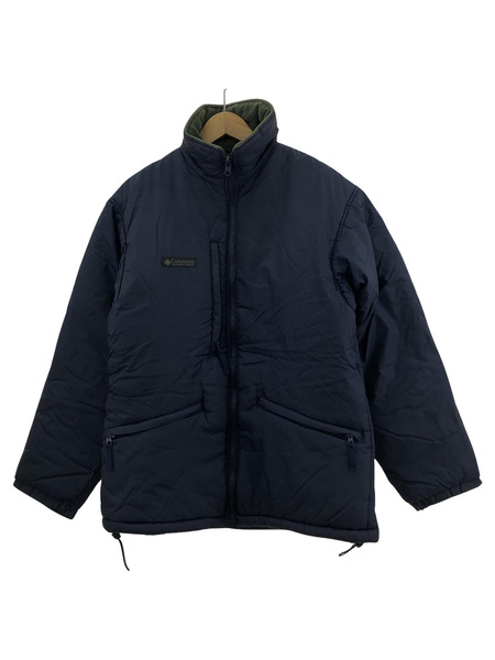 Columbia×L.L.Bean 中綿ジャケット (S) 紺×緑