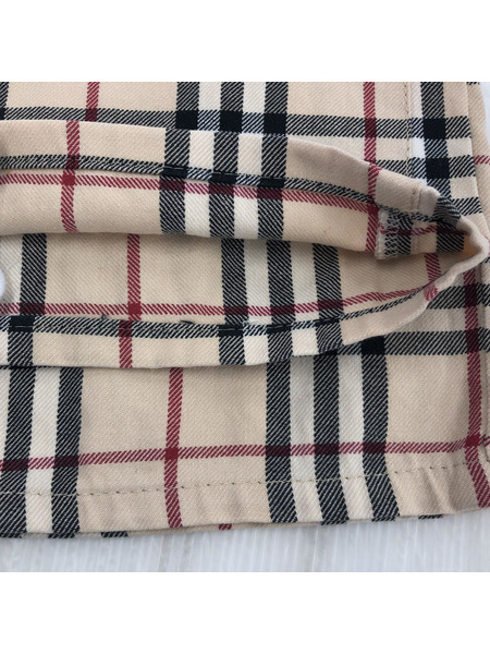 BURBERRY BLUE LABEL ノバチェック 総柄パンツ (38)