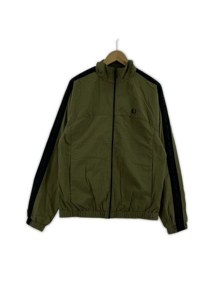 FRED PERRY ジャケット サイドライントラックジャケット OLV (XS)