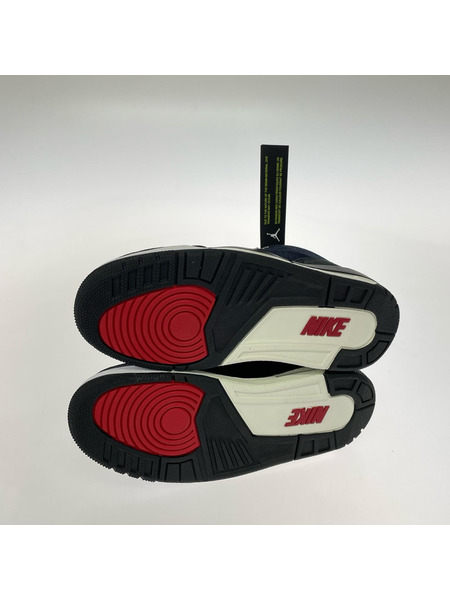 NIKE ×Levi's Air Jordan 3 Retro SP Indigo and Gym Red 23.5
