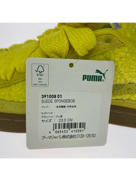 PUMA×SPONGEBOB SUEDE 23.0cm 391008-01
