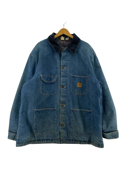70s頃 BIG BEN USA製 ブランケットライナー デニムカバーオール (48)