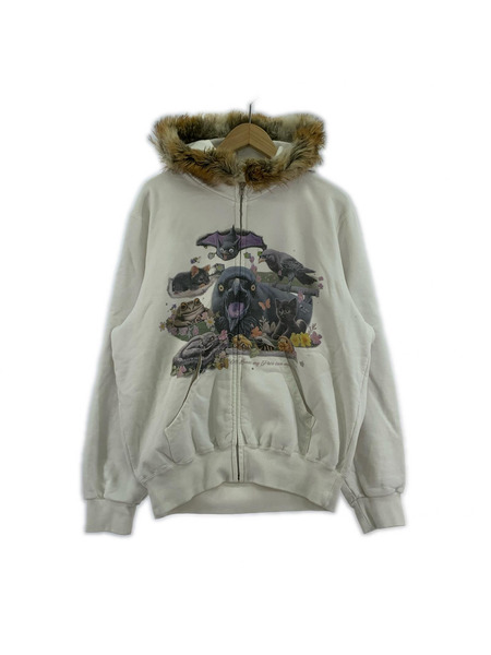 doublet パーカー(ジップアップ) 25aw ファーフーディー[値下]