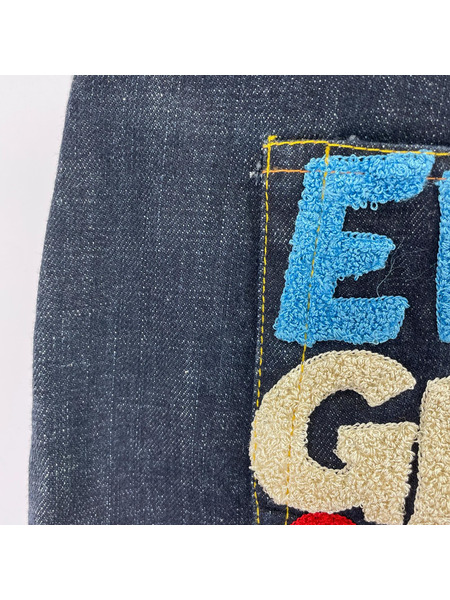 EVISU デニム・ジーンズ Lot 2001 38×38 サガラ刺繍