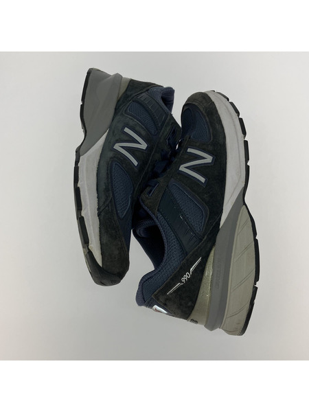 NEW BALANCE　990V5　スニーカー M990NV5　ネイビー　26.5cm[値下]