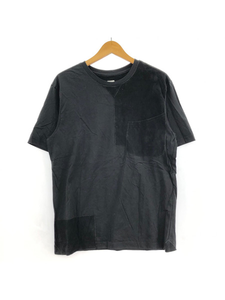 EMMETI 半袖Tシャツ・カットソー スウェード切替S/S Tee