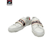 GUCCI エースライン ロゴバンド レザースニーカー 7