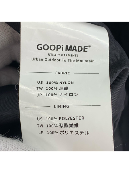 GOOPiMADE 3M Thinsulate FOGGY PARKA PUFFER JACKET 3 ブラック