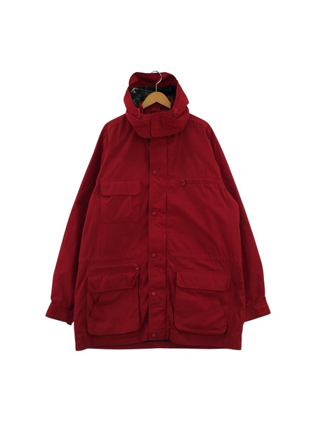 Eddie Bauer 内ブランケット　マウンテンパーカー RED