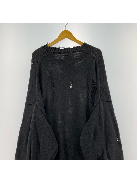 doublet ニット・セーター 23SS34KN102 グレー