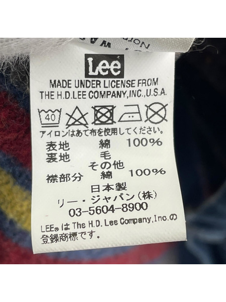 Lee 81-LJ 襟コーデュロイアラスカライニング カバーオール 38 インディゴ LM6481