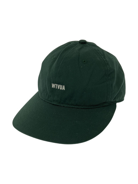 WTAPS 24SS ロゴ刺繍キャップ グリーン