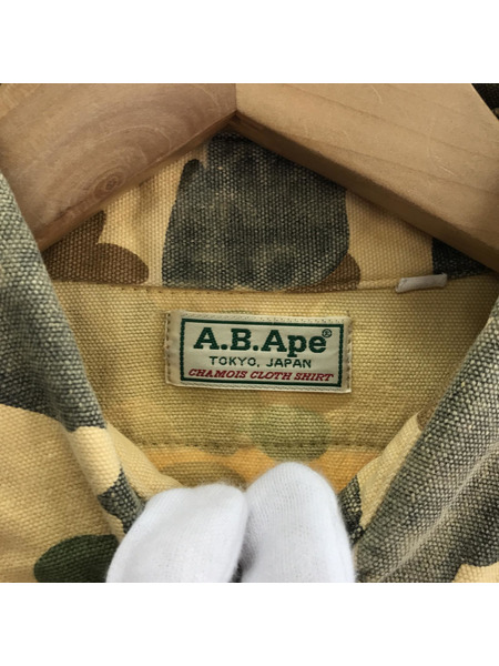 A BATHING APE/L/Sシャツ/M/90s
