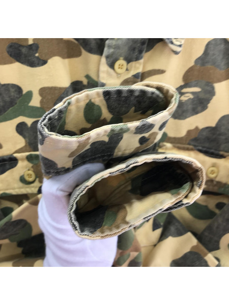 A BATHING APE/L/Sシャツ/M/90s