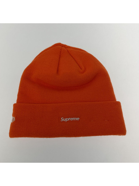 Supreme×NEW ERA Script Beanie オレンジ