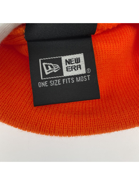 Supreme×NEW ERA Script Beanie オレンジ