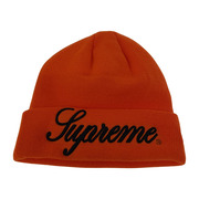 Supreme×NEW ERA Script Beanie オレンジ