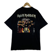 IRON MAIDEN 90s ツアープリントS/Sカットソー ブラック