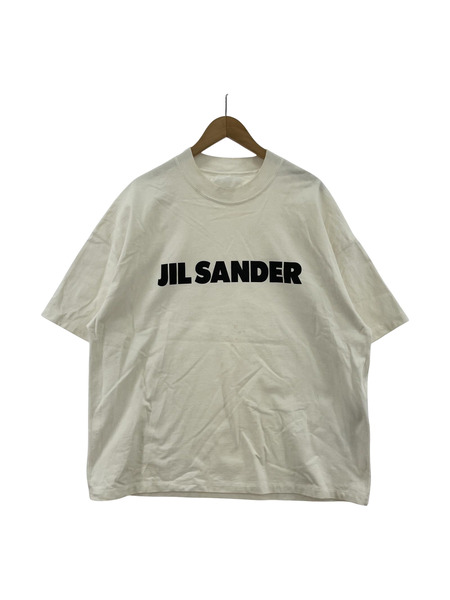 JIL SANDER S/Sロゴプリントカットソー S WHT