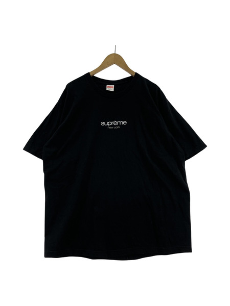 Supreme 22SS CLASSIC LOGO TEE XL ブラック