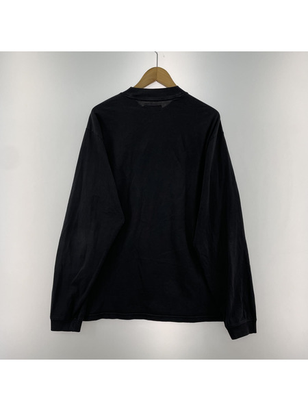 Supreme 22AW Mock Neck L/S Top black