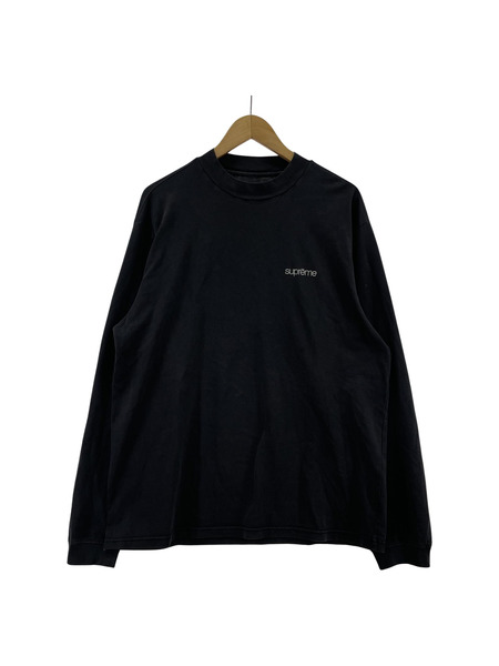 Supreme 22AW Mock Neck L/S Top black