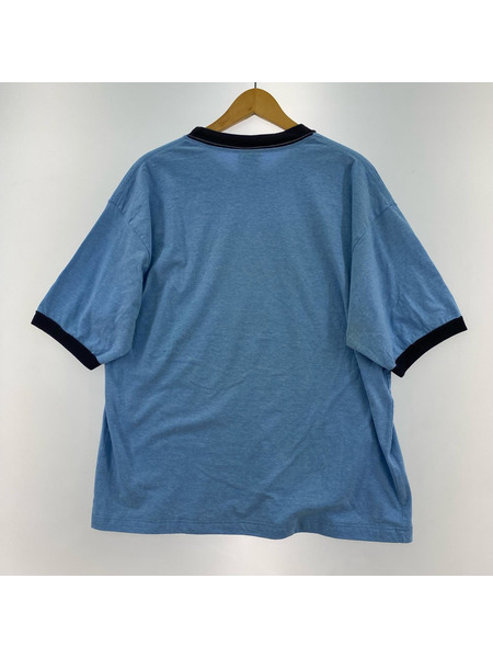 半袖Tシャツ・カットソー BACK TO THE FUTURE リンガーTEE ブルー