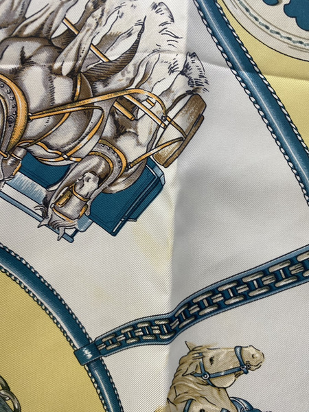 HERMES カレ90/CHEVAUX DE TRAIT