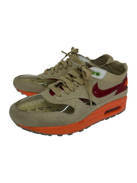 NIKE Air Max 1×CLOT Kiss of Death スニーカー 25.5cm[値下]