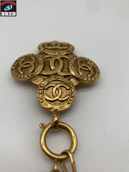 CHANEL シャネル ココマーク ネックレス 2 8 刻印 ゴールドカラー