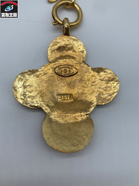 CHANEL シャネル ココマーク ネックレス 2 8 刻印 ゴールドカラー