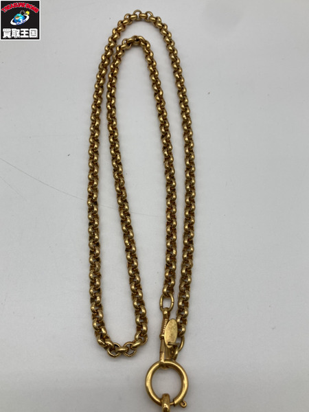 CHANEL シャネル ココマーク ネックレス 2 8 刻印 ゴールドカラー